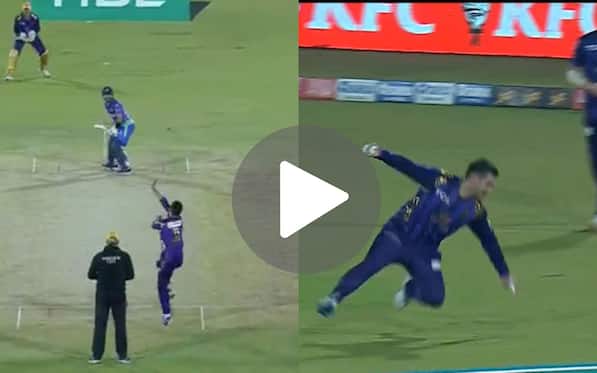 [Watch] Mohammad Amir Ends Rizwan’s Fiery Knock As Rilee Rossouw Catches A Skier